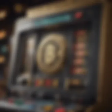 Integration of Digital Currency in Casino Transactions Digital Currency Flowing into Casino Slot Machine