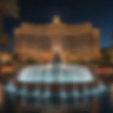 Glamorous Fountain Show at Bellagio, Las Vegas