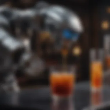 Robotic Precision Mixology Revolutionizing cocktail creation with robotic precision