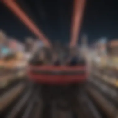 Adrenaline Rush on the Vegas Strip Exciting Roller Coaster Ride in Las Vegas