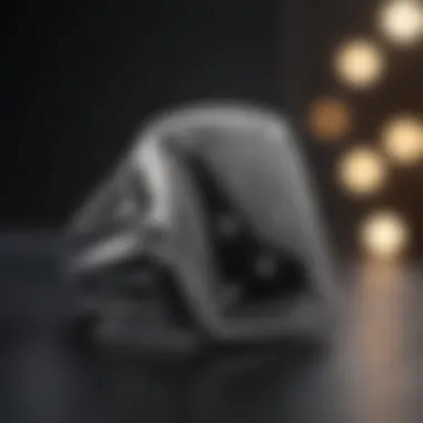 Sleek Blackjack Ring Sleek Blackjack Ring with Diamond Accents