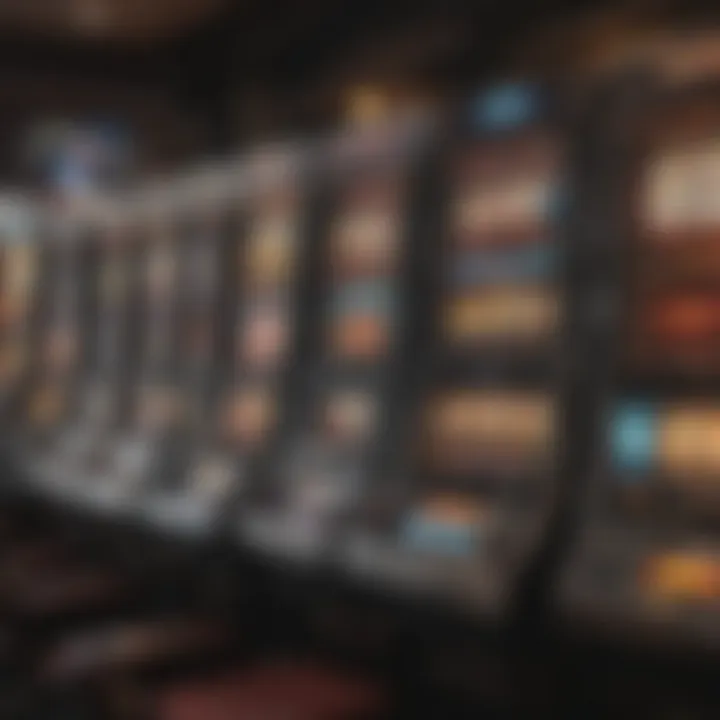 An engaging game environment showcasing various slot machines