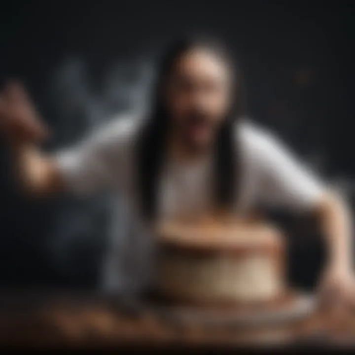 Steve Aoki's iconic cake-throwing moment