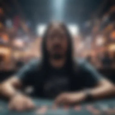 Steve Aoki's dynamic stage presence in Vegas