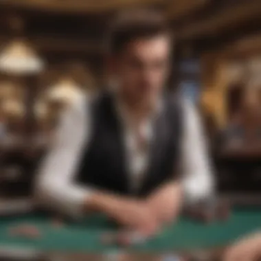 Strategic blackjack player at Commerce Casino