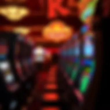 Artistic depiction of jackpot prizes associated with slot machines