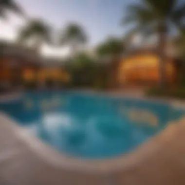 Tropical Paradise Setting at Golden Nugget Pool