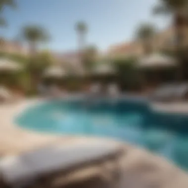 Sparkling Tropicana Las Vegas Poolside Retreat