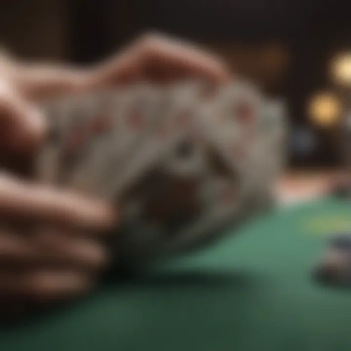 An infographic showcasing various poker hand rankings.