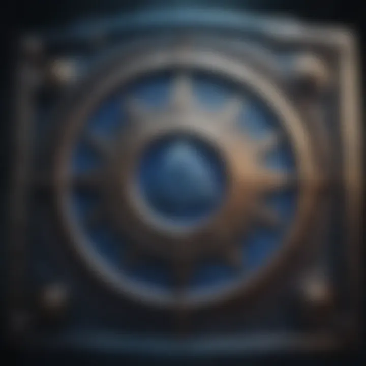 Illustration of symbols found in the Blue Wizard Slot