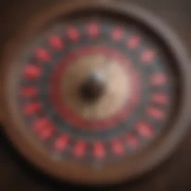 Artistic representation showcasing the unique patterns found in roulette numbers