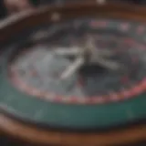 Roulette wheel with strategic calculator