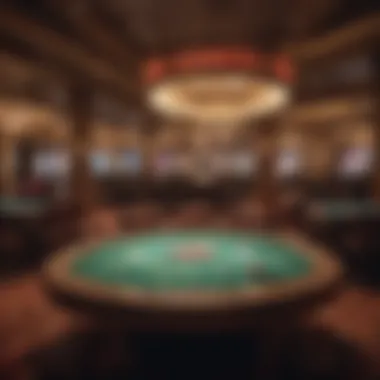 Luxurious Ambiance: The Glamour of Vegas Dice Tables