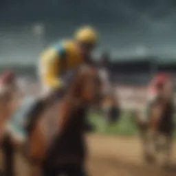 Vintage Baltimore Horse Racing Poster