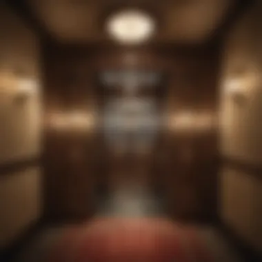 Vintage Elevator at El Cortez Hotel