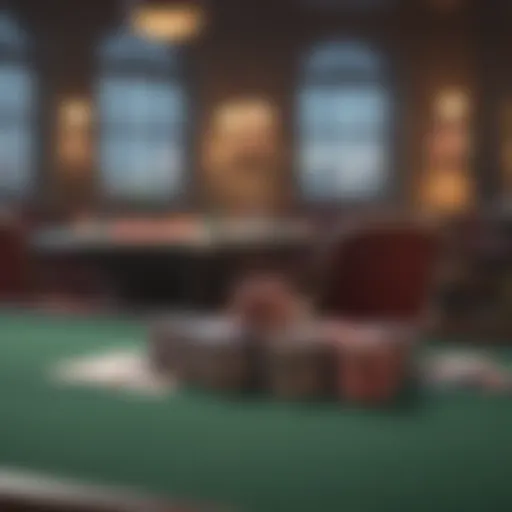 Illustration of Zynga Poker virtual table